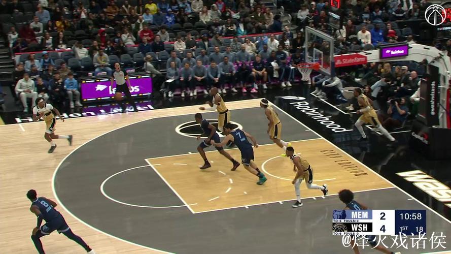 萨尔20+9杰克逊31+7 奇才主场险胜灰熊